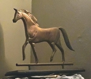 Copper Horse Weathervane