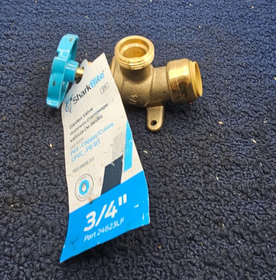 SharkBite 24623LF: 3/4 in. x 3/4 in. MHT Multi-Turn Shut-Off Garden Valve