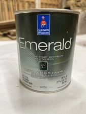 Quart Sherwin Williams Emerald Urethane Paint / Custom Java Brown / Satin
