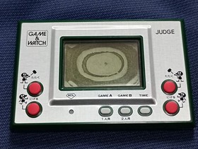 Rare Nintendo Game & Watch Judge, complete with box, manual, etc.