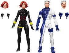Marvel Legends Series Black Widow & Quicksilver Collectible 6-Inch Action Figure