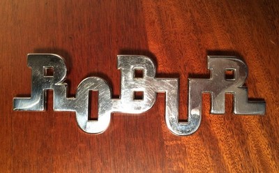Robur East German Truck Logo Emblem Ornament Sign ( original authentic Germany )