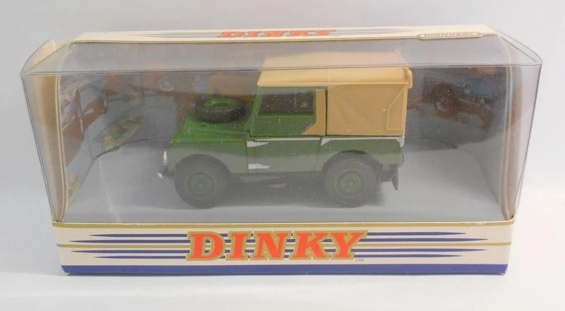 Dinky escala 1/43 diecast modelo DY-9 1949 LAND ROVER VERDE Foto 4 de 4