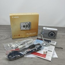 Canon PowerShot A480 10MP Digital Camera 3.3x Zoom AA Battery - FOR PARTS/REPAIR