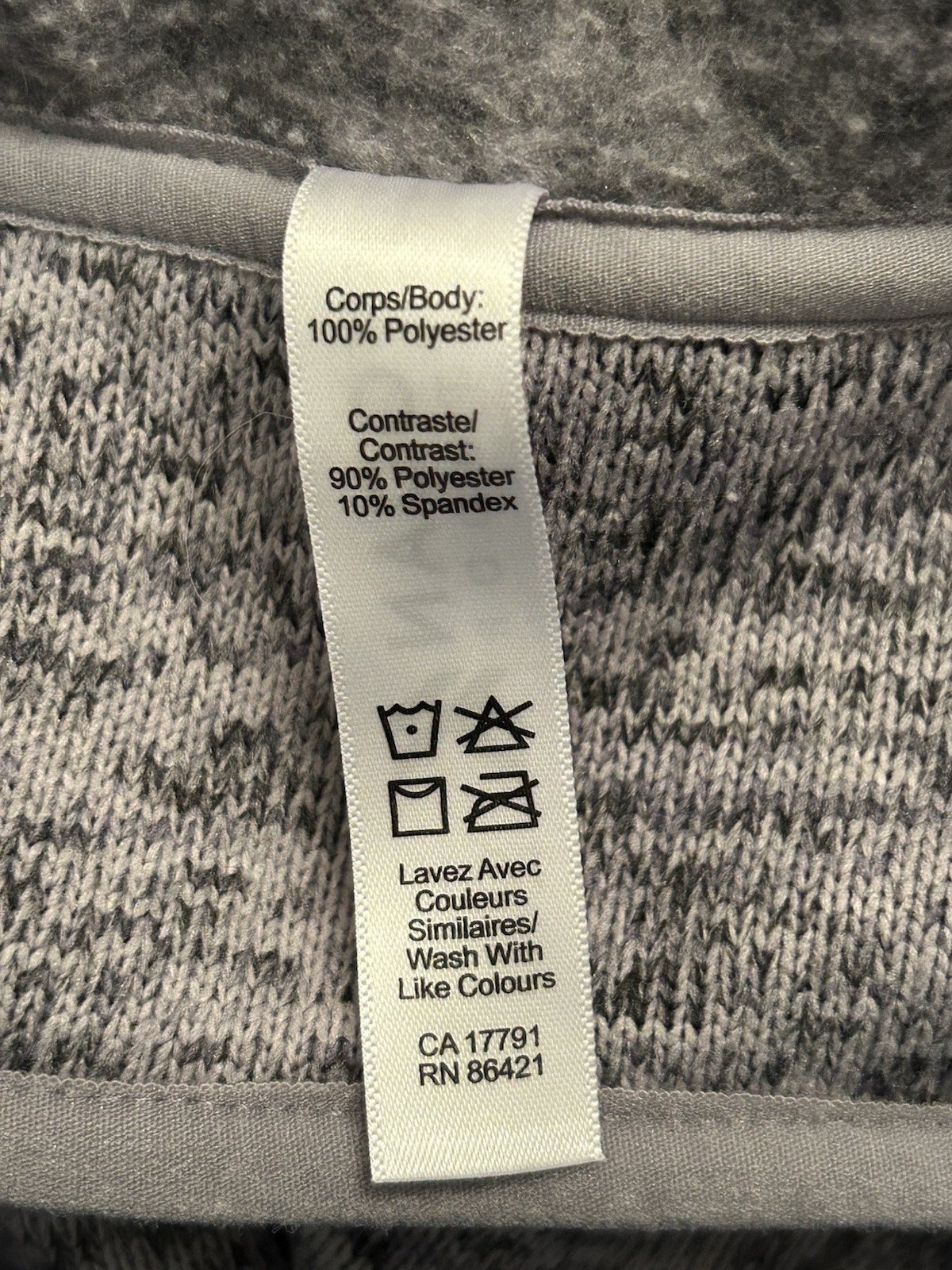 Kyodan 1/2 Zip Pullover Jacket Lt Gray, Women’s S… - image 7