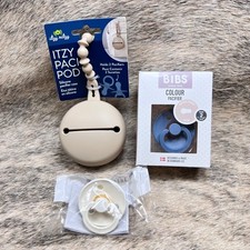 Itzy Ritzy Bibs Pacifier Bundle