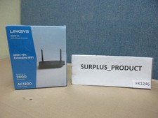 LINKSYS AC1200 DUAL-BAND TABLE TOP WI-FI RANGE EXTENDER - RE6500, BLACK-NEW BOX