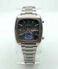 Vintage 1970's SEIKO Monaco Flyback Chronograph 7016-5011 Watch   (37mm)
