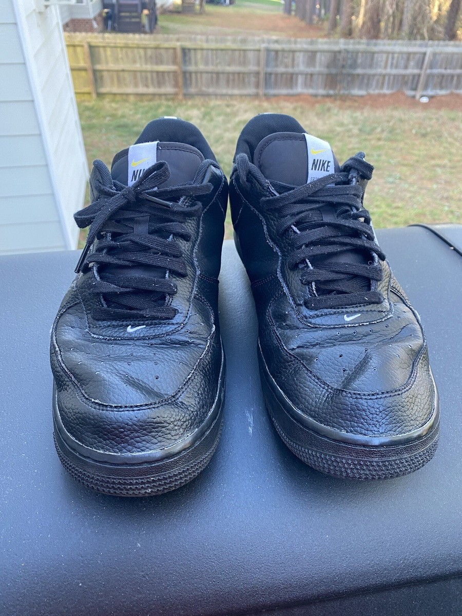 Nike Air Force 1 '07 LV8 Overbranding Triple Black Utility Nike Air Force 1 '07 LV8 Overbranding Triple Black Utility