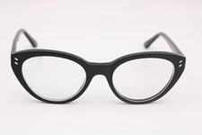 Amelia E Marcia Black Cat Eye 35-002751 Eyeglasses Frames 51-19-140