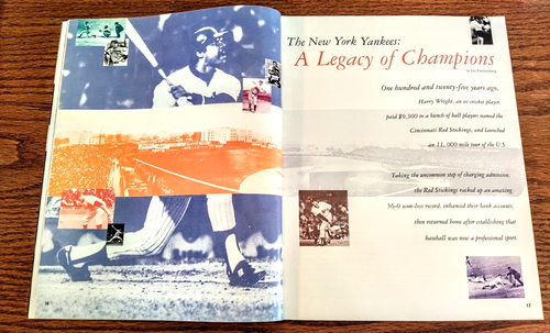 OFFICIAL 1994 NEW YORK YANKEES YEARBOOK 45th Annual Edition RIZZUTO HOF TRIBUTE - Picture 7 of 8