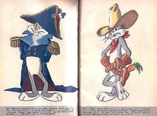 BUGS BUNNY 1945 ARTWORK PICTORIAL A HARE GROWS IN MANHATTAN FEATURE WARNER BROS.