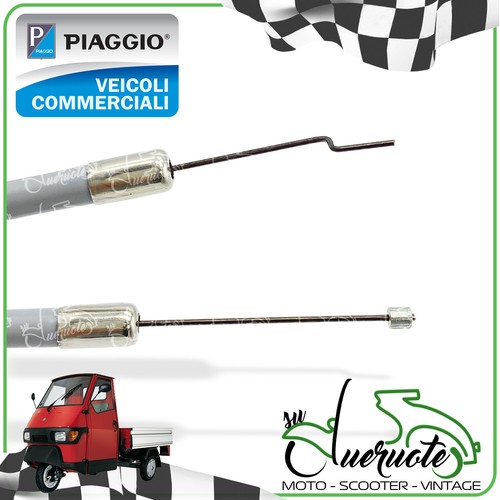 FILO ARIA CAVO E GUAINA TRASMISSIONE STARTER AVVIAMENTO APE 50 1980-2008 PIAGGIO - Foto 2 di 2