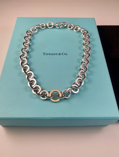 Tiffany \u0026 Co Sterling Silver \u0026 18K Gold 