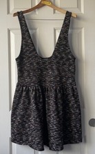 Anthropologie Maeve size M multicolor Striped Knit Sleeveless Boho minidress