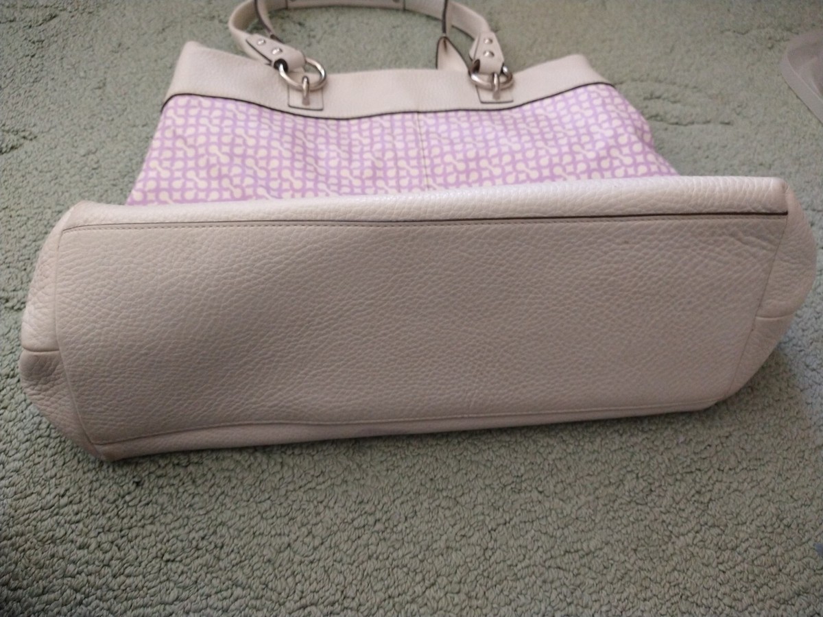 Beautiful Coach Penelope Op Art Leather Large Tote Handbag