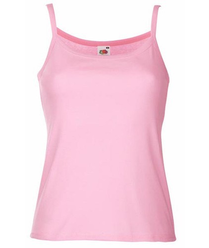 FRUIT OF THE LOOM DAMEN T-SHIRT mit SCHMALEN SCHULTERN Unterhemd Baumwolle SLIM - Bild 10 von 12