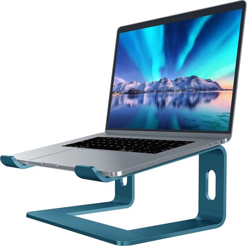 Laptop Stand, Aluminum Ergonomic Riser for Desk,Compatible with 10-15.6" Laptops - Picture 69 of 89