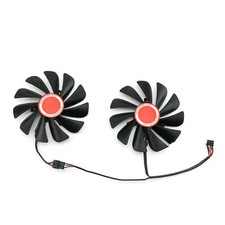 CF1010U12S 85MM/95MM Cooler Fan for XFX RX580 590 8G Black Wolf Edition Parts