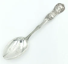 Antique Mechanics Sterling Co. Silver Washington D.C. Souvenir Spoon MONO-Mother