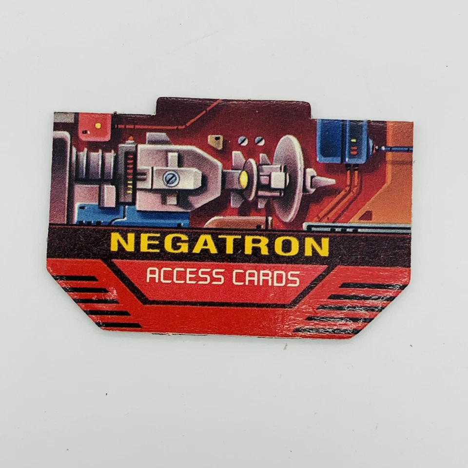 The Omega Virus Rojo Tarjetas de Acceso Disruptor Juego de Cartas Piezas Piezas MB 1992 Paquete Foto 3 de 4