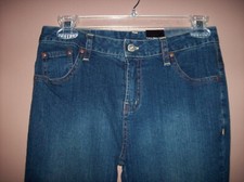 Calvin Klein Jeans Denim Girls 16 Murky Water Wash New