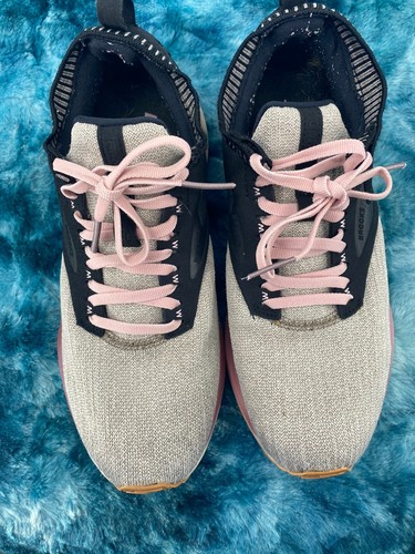 Brooks Womens Ricochet LE 1202921B030 Black Pink Running Shoes Sneaker Size 8.5