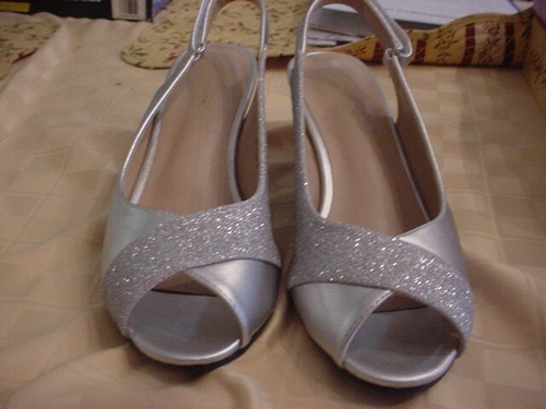 BEACON FASHION GLAMOUR, sparkle woman's shoes, 7.5 medium, NEAR MINT shape - Picture 4 of 4