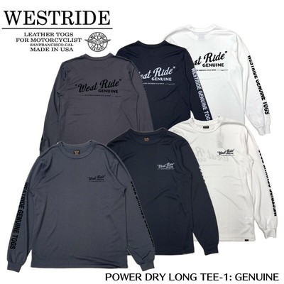 WESTRIDE　POWER DRY LONG TEE-1: WRCO 楽天市場】WESTRIDE [-POWER DRY LONG TEE-1: WRCO- BLK size.36