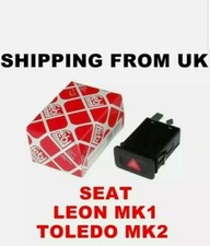 HAZARD WARNING LIGHT INDICATOR SWITCH RELAY RED BUTTON SEAT LEON MK1 TOLEDO MK2