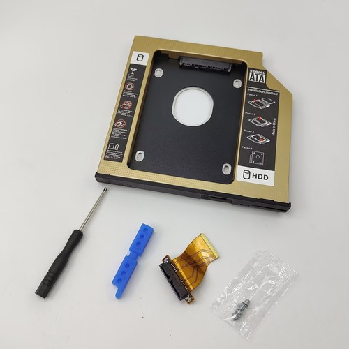 CF-54 2nd SATA Hard Drive 2.5" HDD SSD Caddy for Panasonic Toughbook CF-54 - Afbeelding 8 van 9