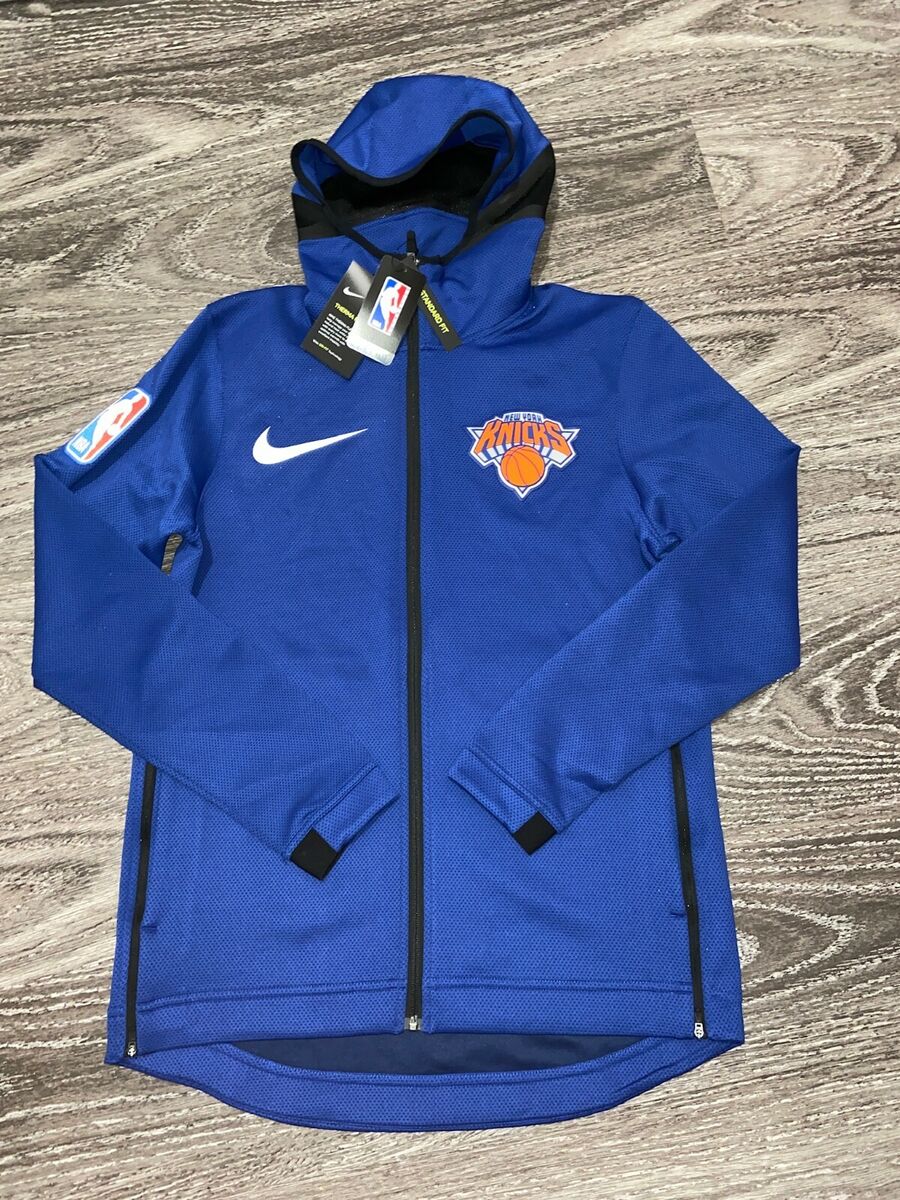 Nike New York Knicks Therma Flex NBA Showtime Hoodie Jacket Nike New York Knicks Therma Flex NBA Showtime Hoodie Jacket