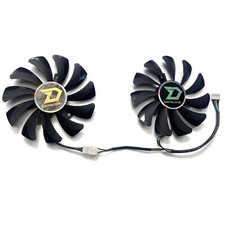 For Power Colors RX5500XT 5600XT T129215BU Graphics Card Cooling Fan Radiator