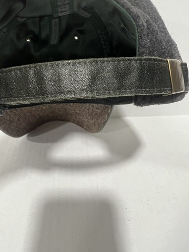University Of Miami WOOL Canes Hat Hurricanes Gray Adjustable Vintage ? - Picture 8 of 11