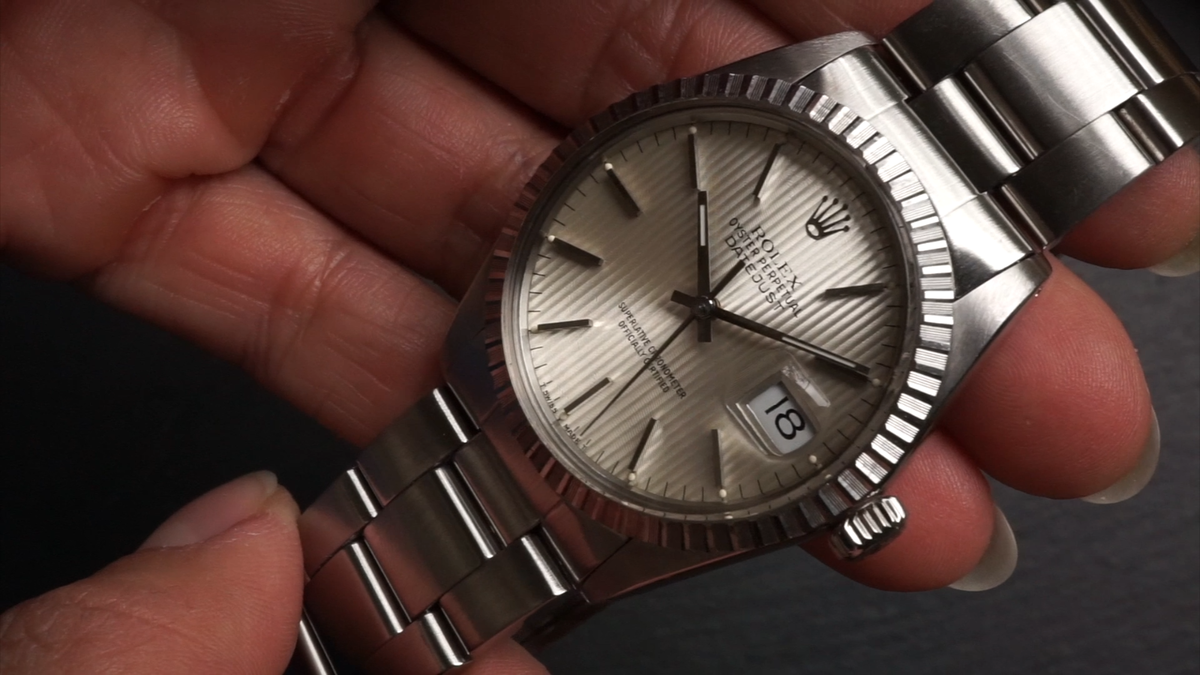 Rolex Datejust Ref. 16030 Steel 36 mm Tapestry Dial Oyster Rolex Datejust Ref. 16030 Steel 36 mm Tapestry Dial Oyster