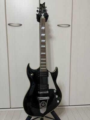 KISS★Silvertone★KISS★ポールスタンレー シグネイチャーモデル Paul Stanley Silvertone KISS Sovereign Pro (PSSN2-PRO) 2003 Guitar