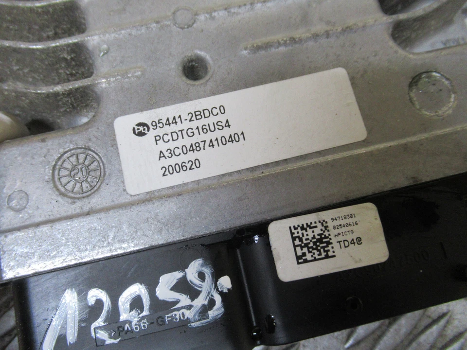 2020 KIA CEED 3 CD 1.6 HYBRID SEMI-AUTO MK3 5DRS ESTATE ENGINE ECU *12058 - Image 2 of 4