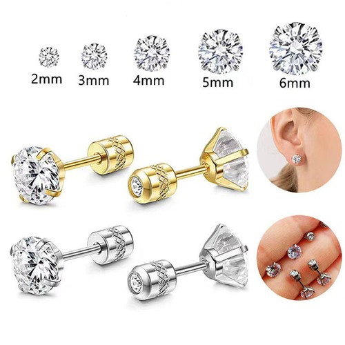 #24 Boucles d'oreilles sur tige main image 1