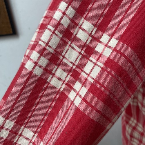 Vintage Lord & Taylor Wool Cotton Plaid Flannel Hathaway Shirt Mens Medium - Picture 5 of 14