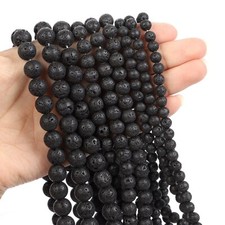 4mm 6mm 8mm 10mm 12mm Natural Gemstone Round Spacer Loose Beads Jewelry Making