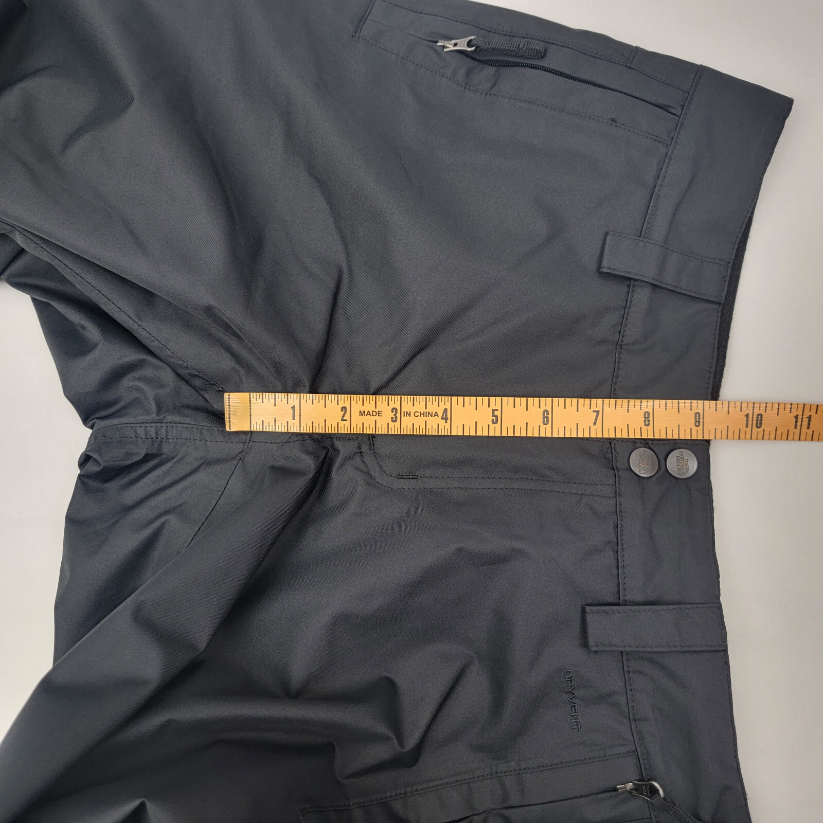 THE NORTH FACE Womens Snow Pants Sz MEDIUM DryVent SALLY Black Ski Winter READ