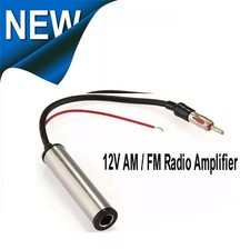 UNIVERSAL TRUE RADIO AMPLIFIER AM / FM ANTENNA AMPLIFIER WITH GENUINE BOOSTER.