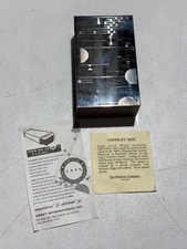 FRANK LLOYD WRIGHT SLIDING SILVER WALNUT VINTAGE TRINKET COONLEY BOX RARE