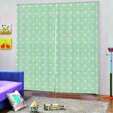 Popular and simple little love Printing 3D Blockout Curtains Fabric Window