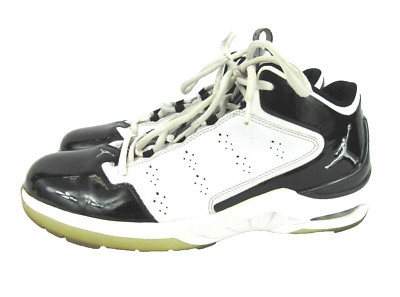 Nike Air Jordan Play In These Q Size 12M 441552-103 White Black Basketball Shoes