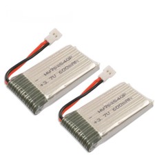 2x Walkera Lipo Akku 1s 3,7V 600mAh 25C Walkera CB100 4G6 5G6 HM 4#3B