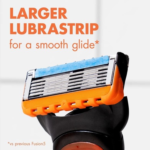 ✓ Gillette Fusion 5 Lamette Rasoio = Confezione 4 Unità Cartucce Uomo ORIGINALI - Foto 3 di 7