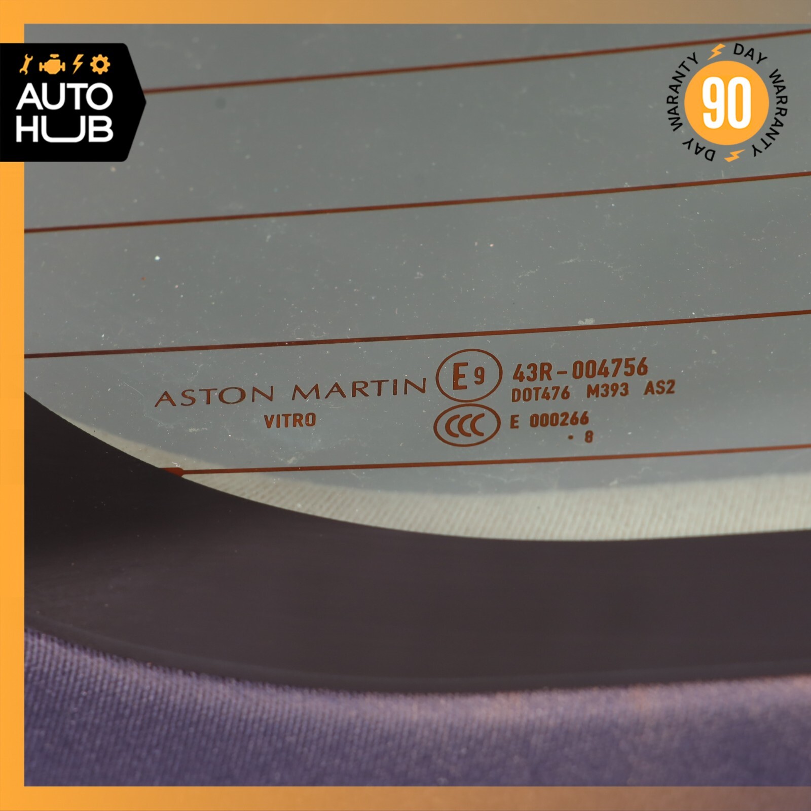 19-23 Aston Martin DB11 Convertible Soft Top Roof Blue OEM 7k MILES