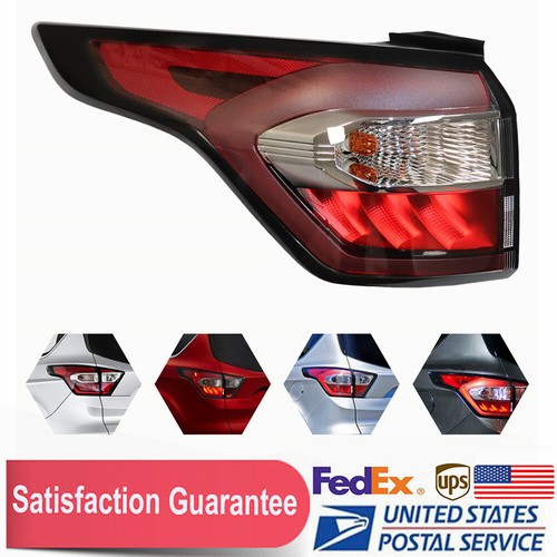 Left Driver Side For Ford Escape 2017-2019 LED Outer Tail Light Rear Brake Lamp - Picture 2 of 18