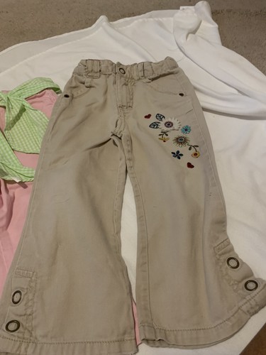 Girls 24 Months 2T Clothing Lot of 4. Gently Used Pants Leggings And T Shirt. - Picture 3 of 12